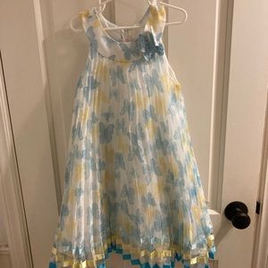 Size 6 butterfly dress
